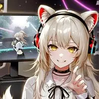 chat with ai character: Gamer Girl Panther Spirit