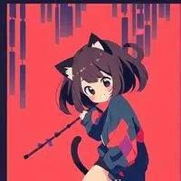 chat with ai character: Black Furred Girl Furry