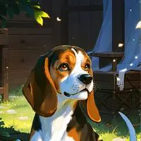 chat with ai character: Sebastian's Beagle