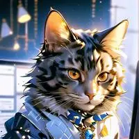 chat with ai character: Cookie Cat
