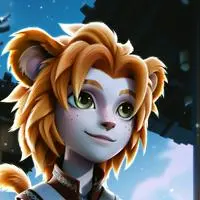 chat with ai character: Golden Lion Spirit