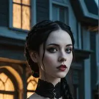 chat with ai character:  Wednesday Addams 