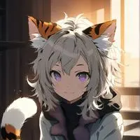 chat with ai character: Tiger-striped Spirit Cat