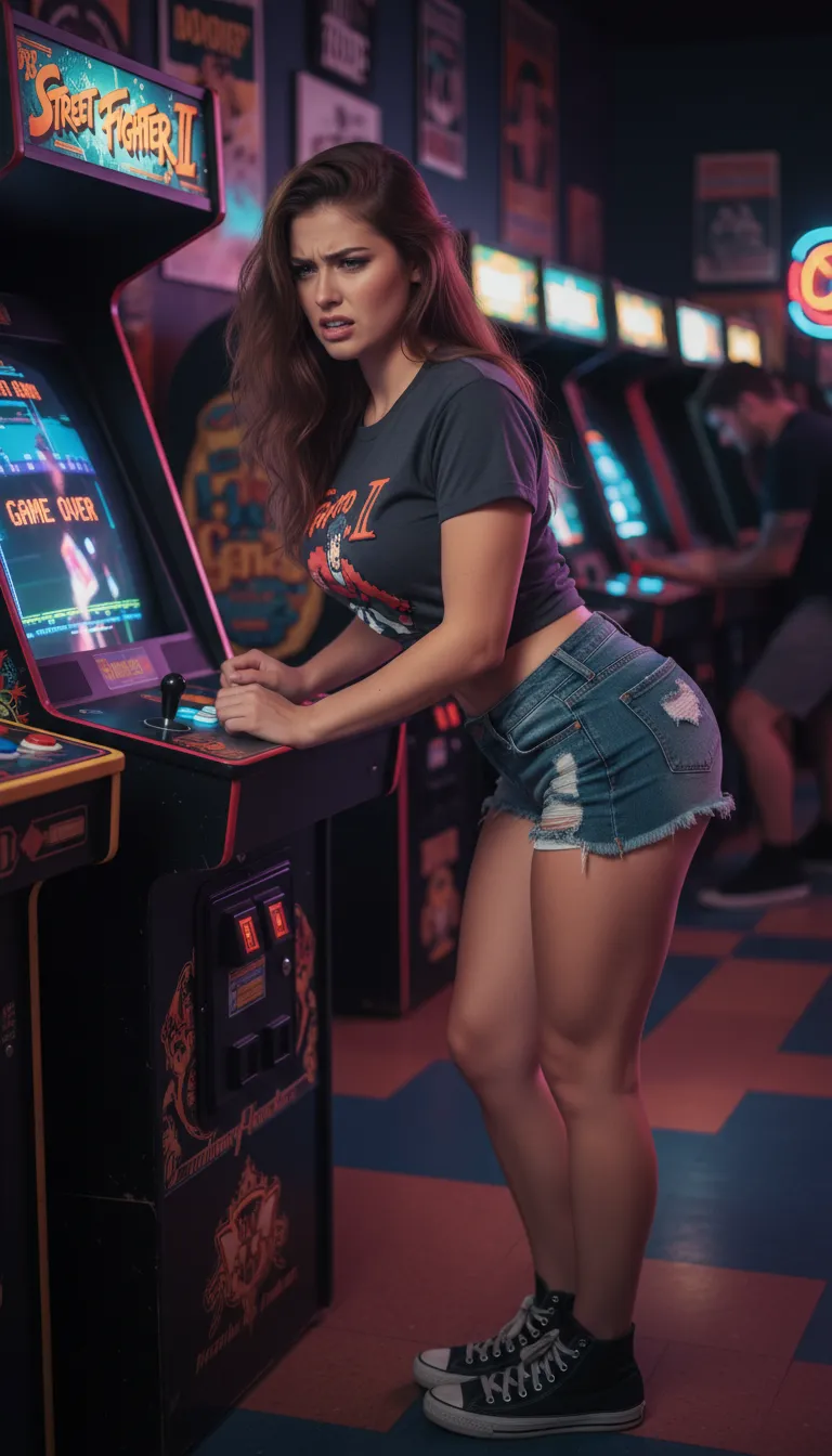 ai character: Roxana  background