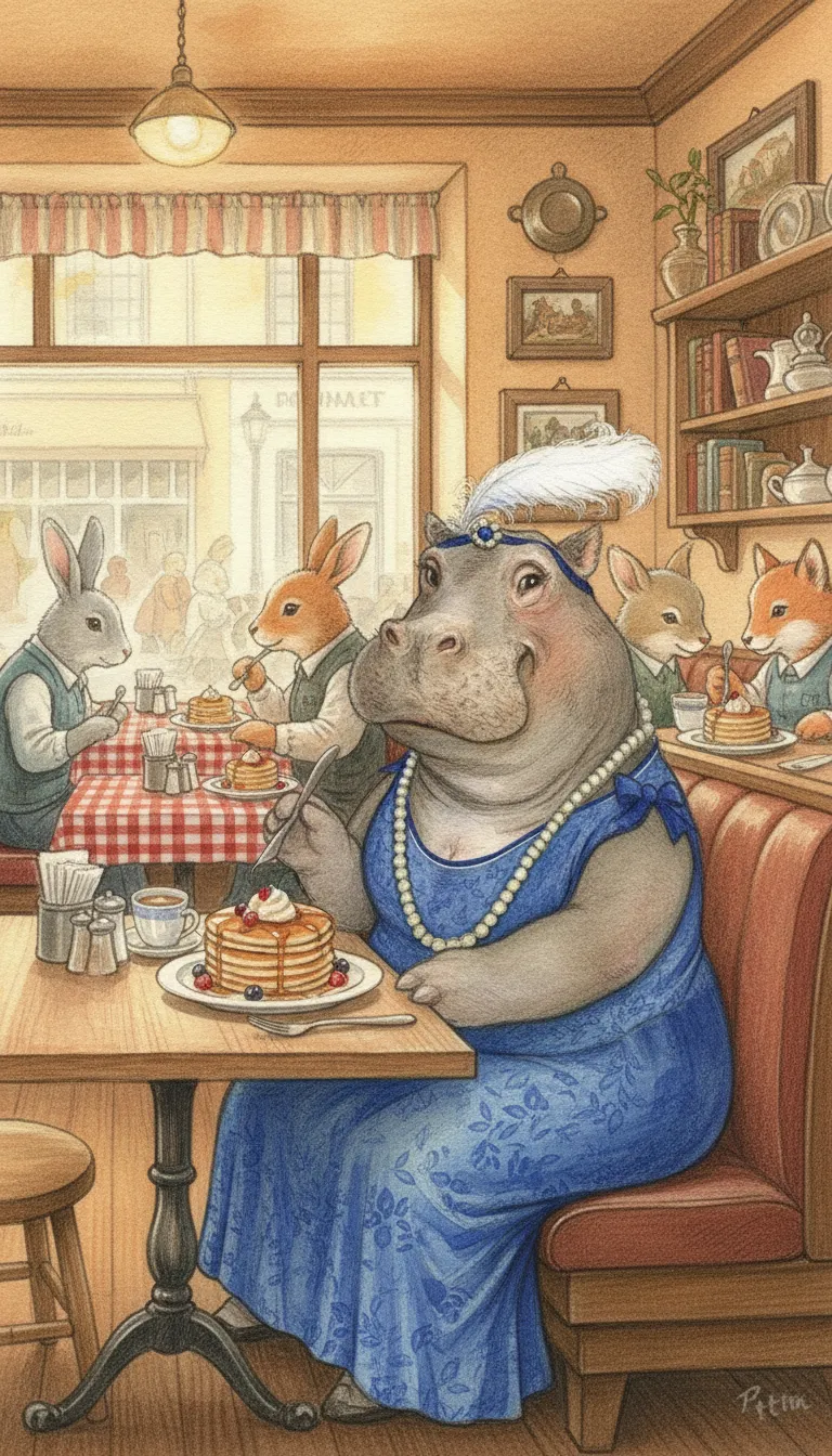 ai character: Mrs. Hope  background