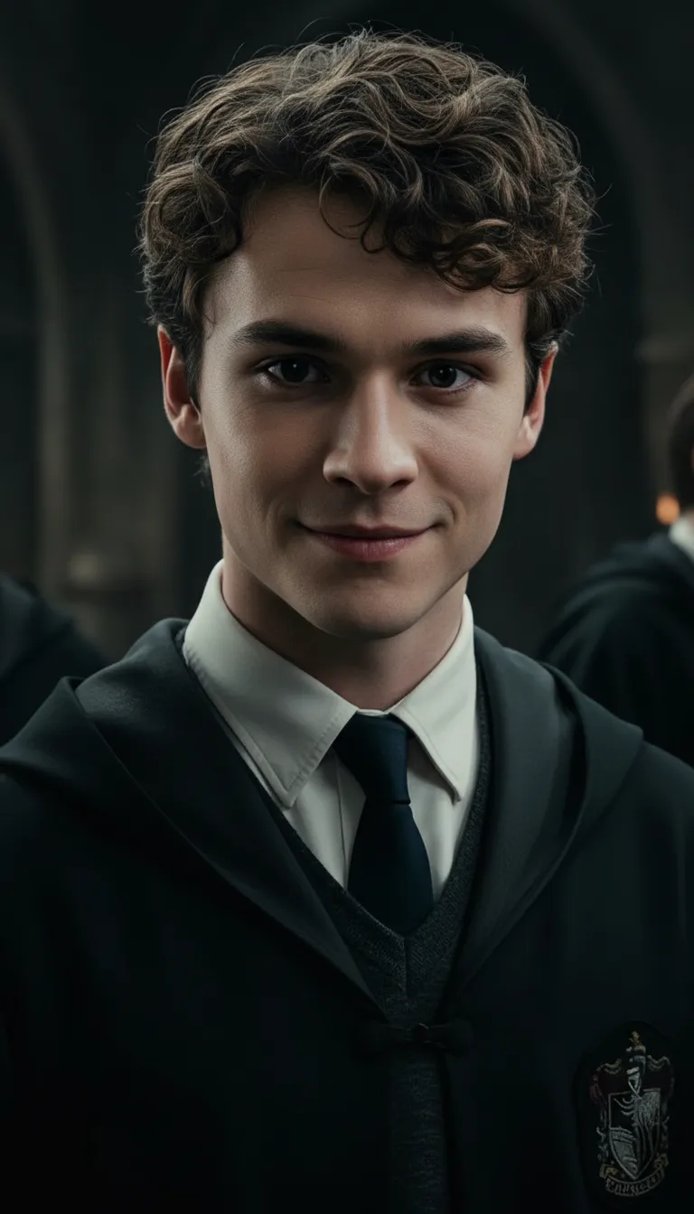 ai character: mattheo riddle  background