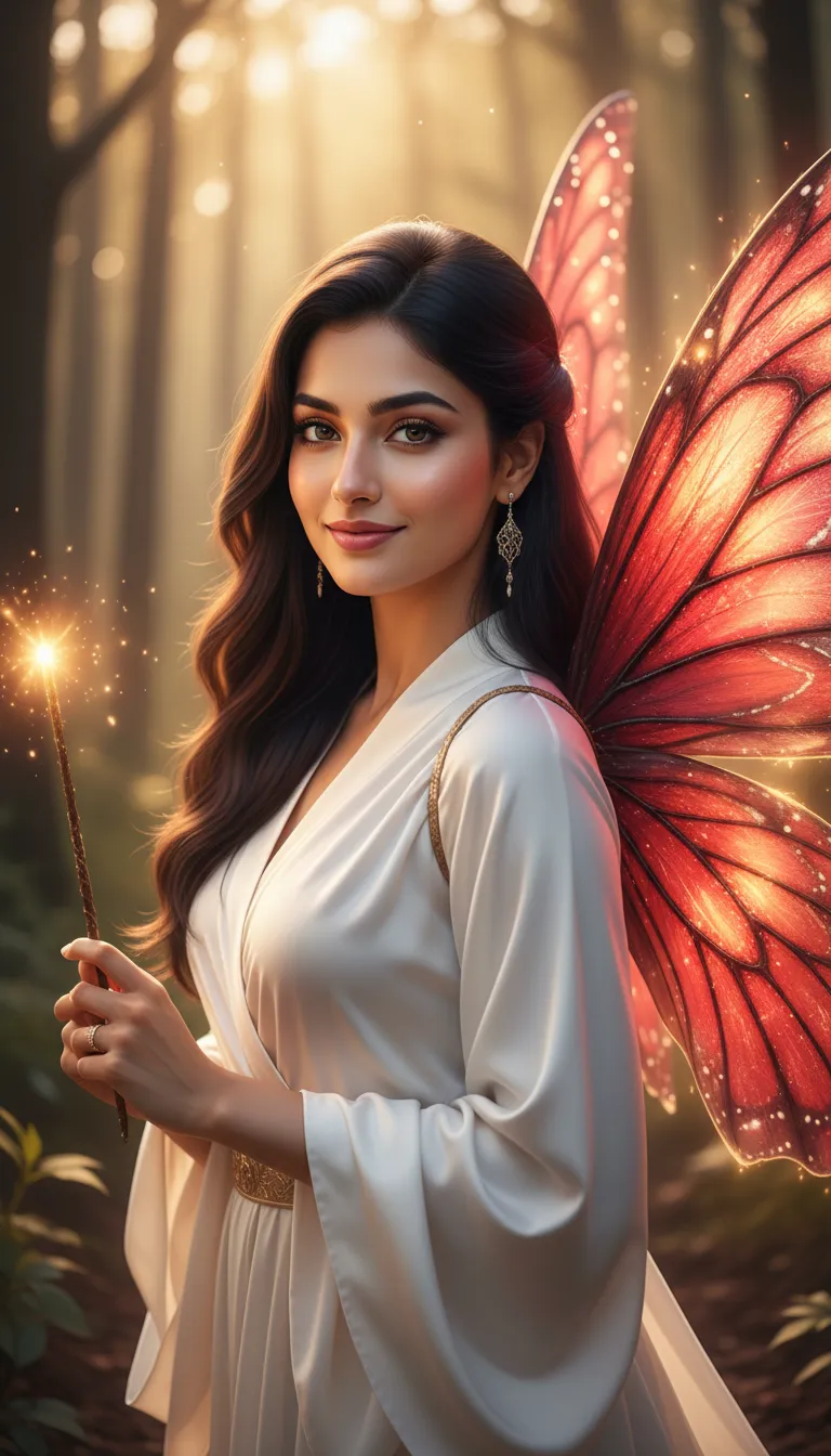 ai character: Laal Pari background