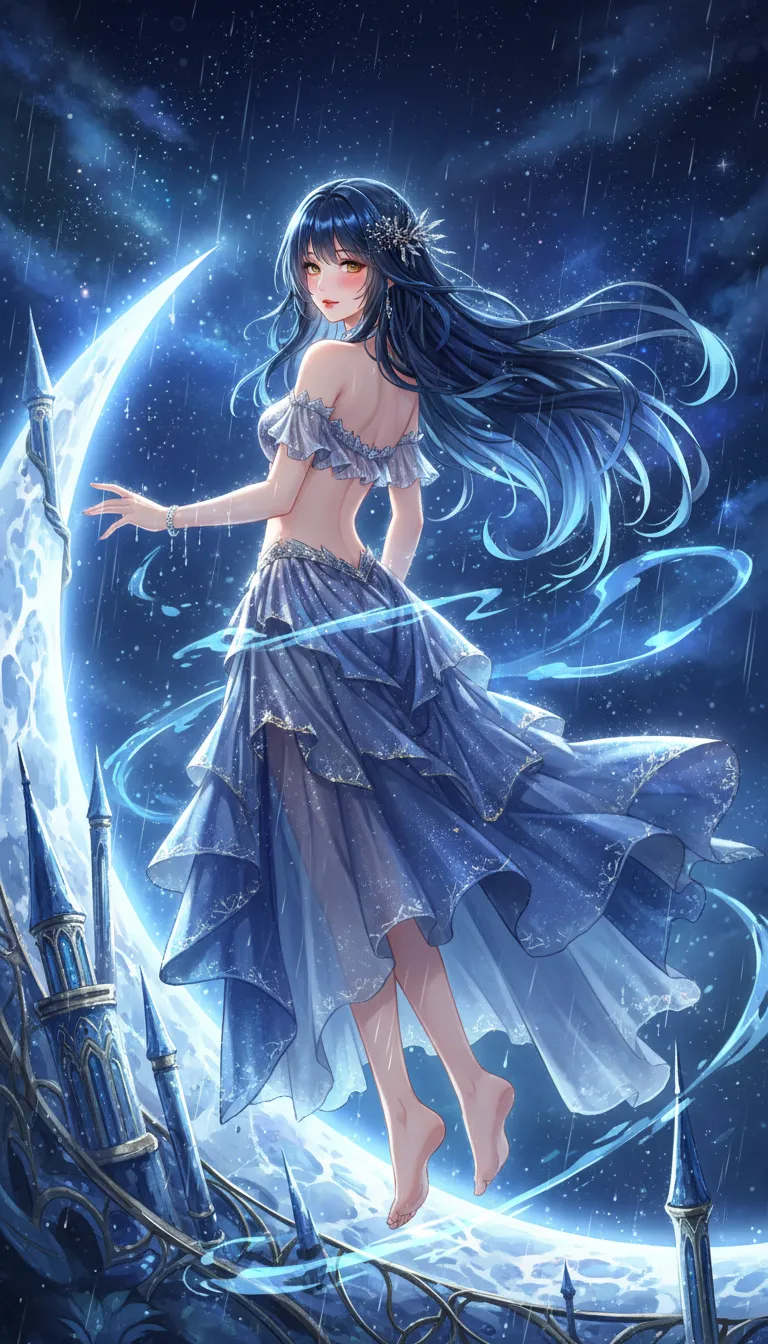 ai character: Luna background