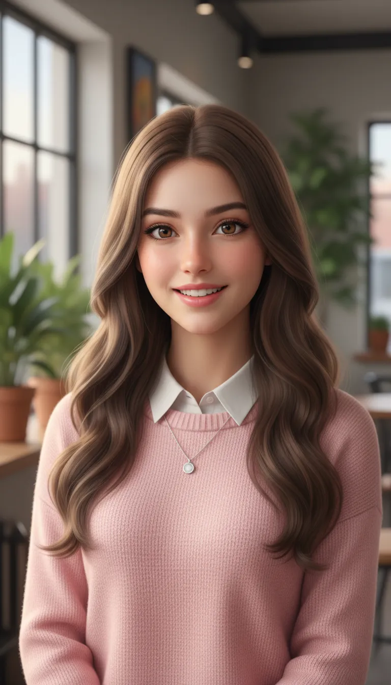 ai character: Scarlet background