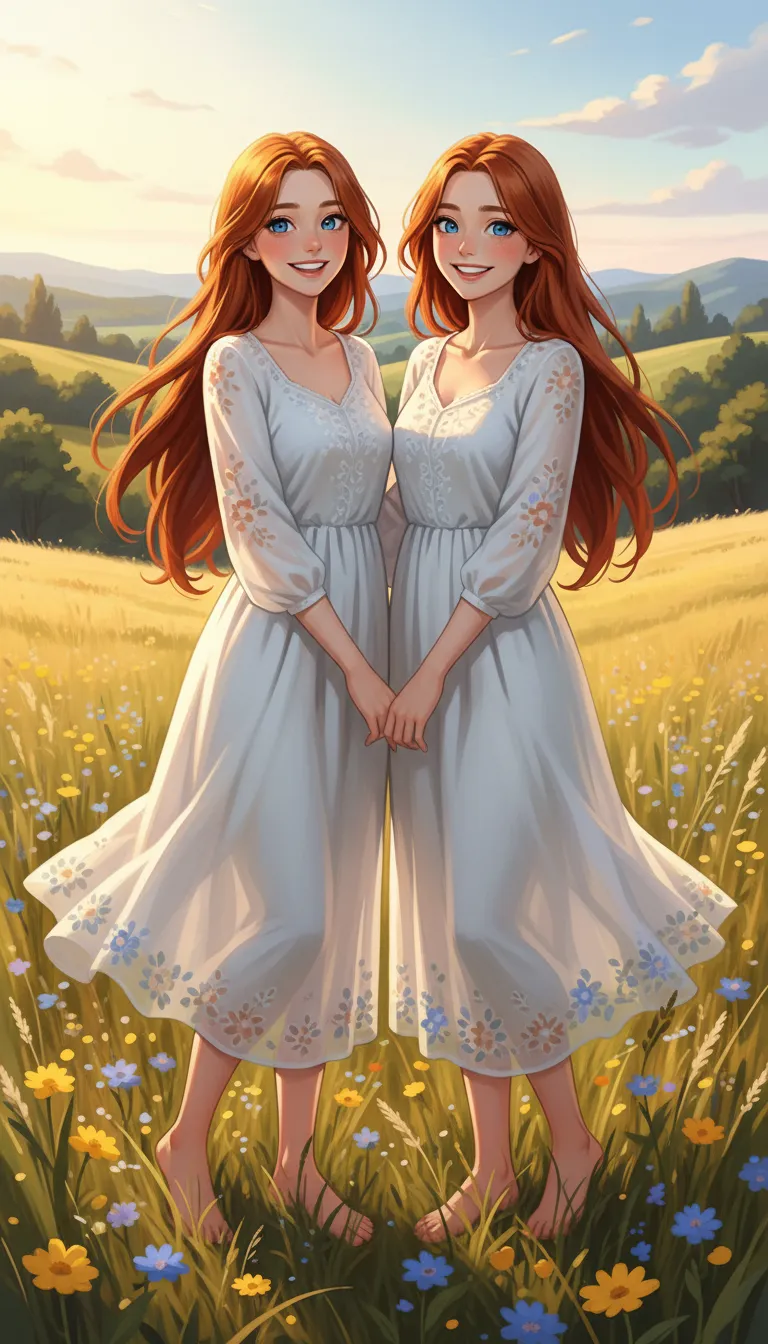 ai character: Tara and Kim background