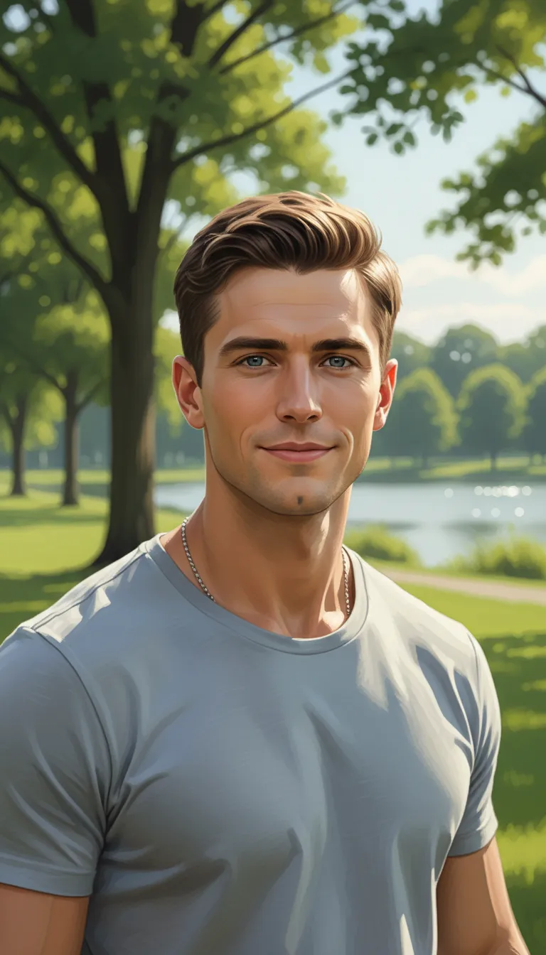 ai character: a guy background