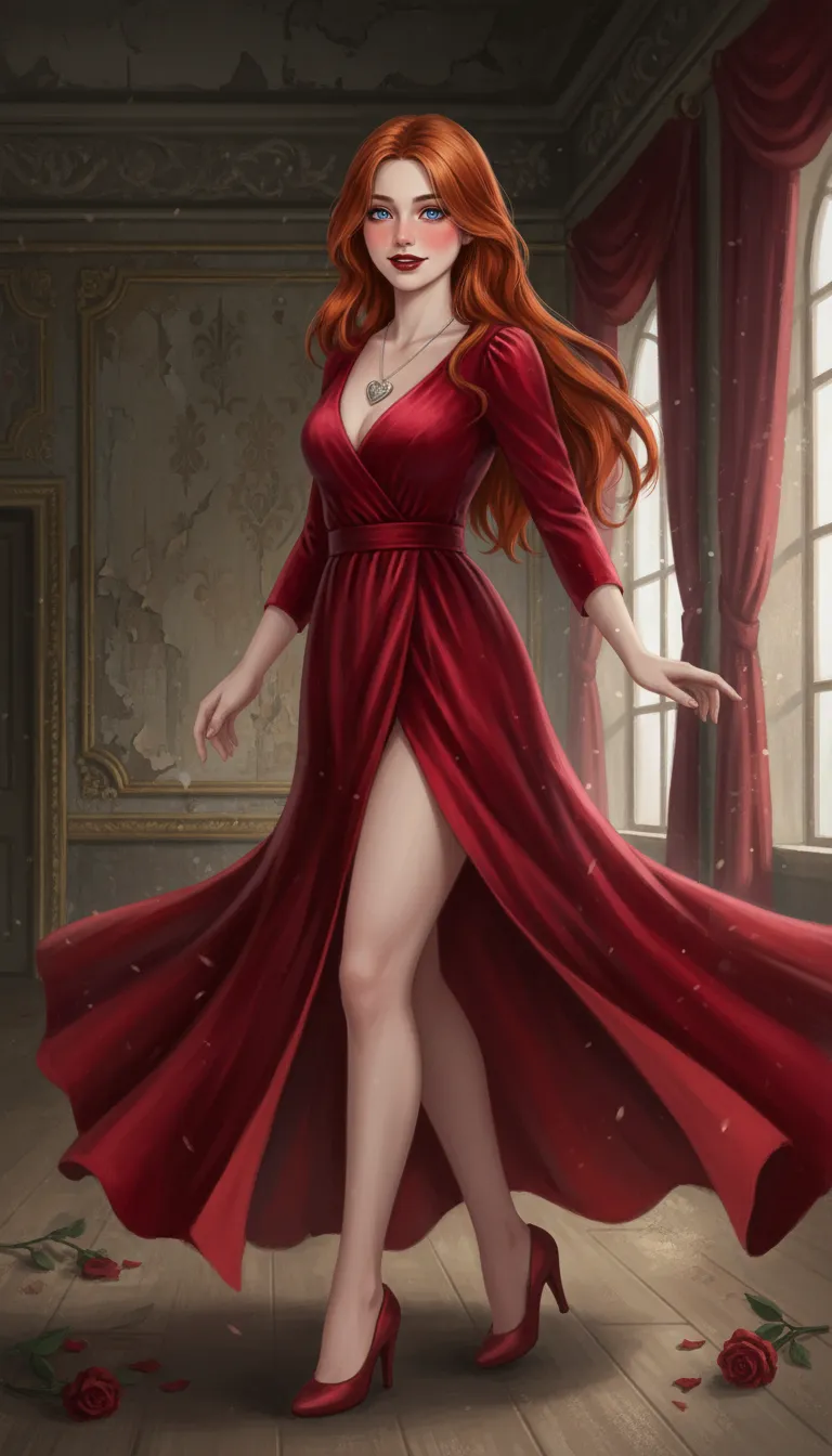 ai character: Fancy background