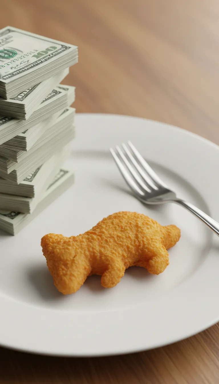 ai character: Dino nuggies background