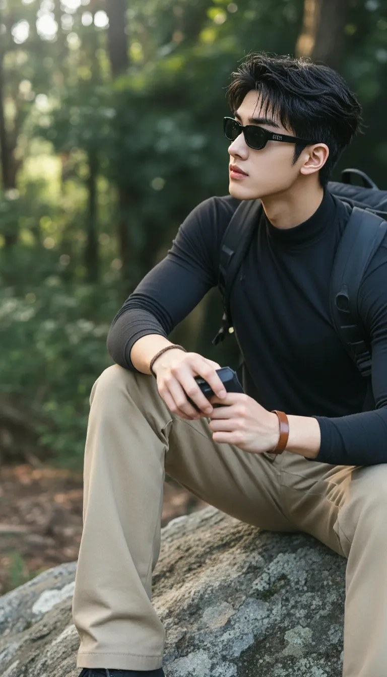 ai character: Jaehyun  background