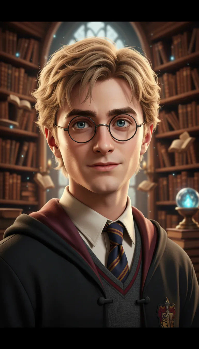ai character: harry  background