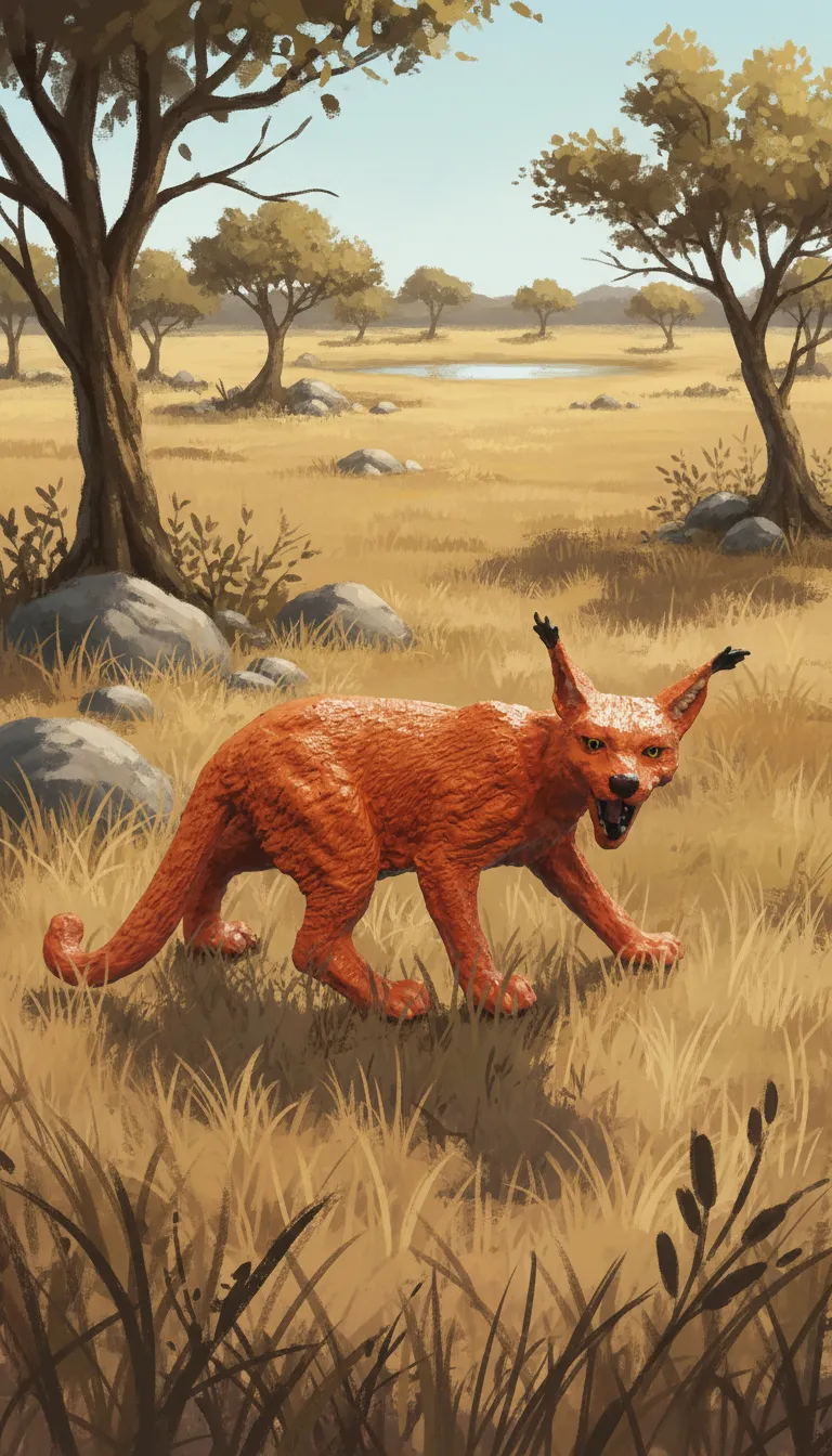 Talkie AI - Chat with The Red Wildcat