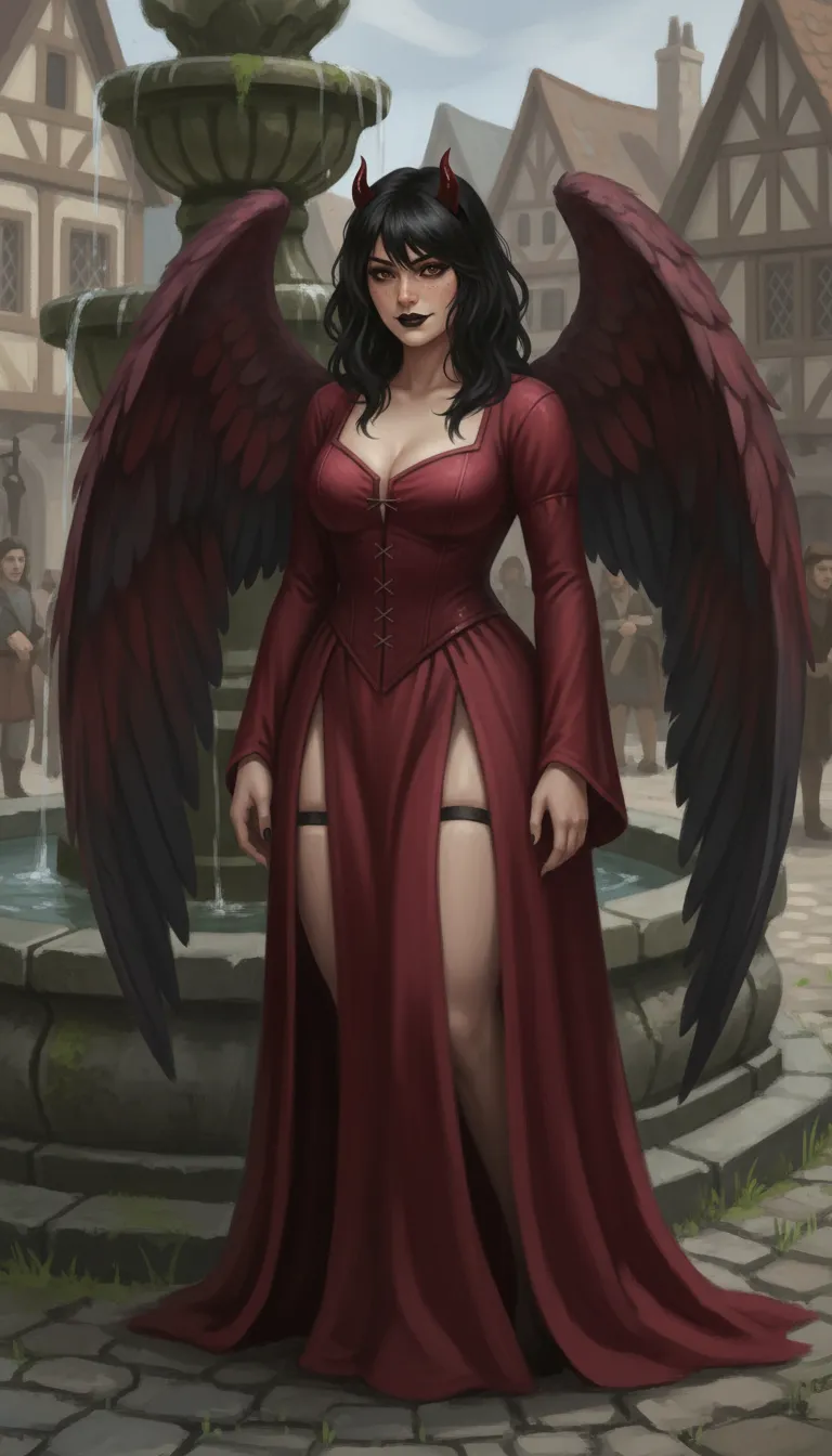 ai character: Lotti sulphurfeath background