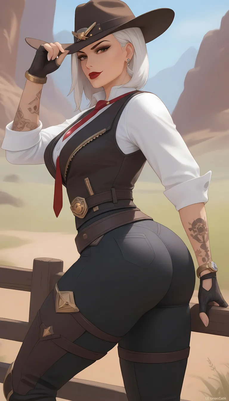 ai character: Ashe background