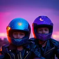 chat with ai character: Sunandmoon motorcycl