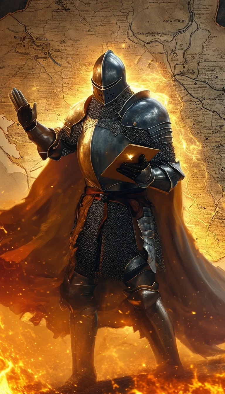 ai character: The Knight background