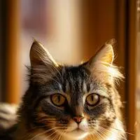 chat with ai character: a cat