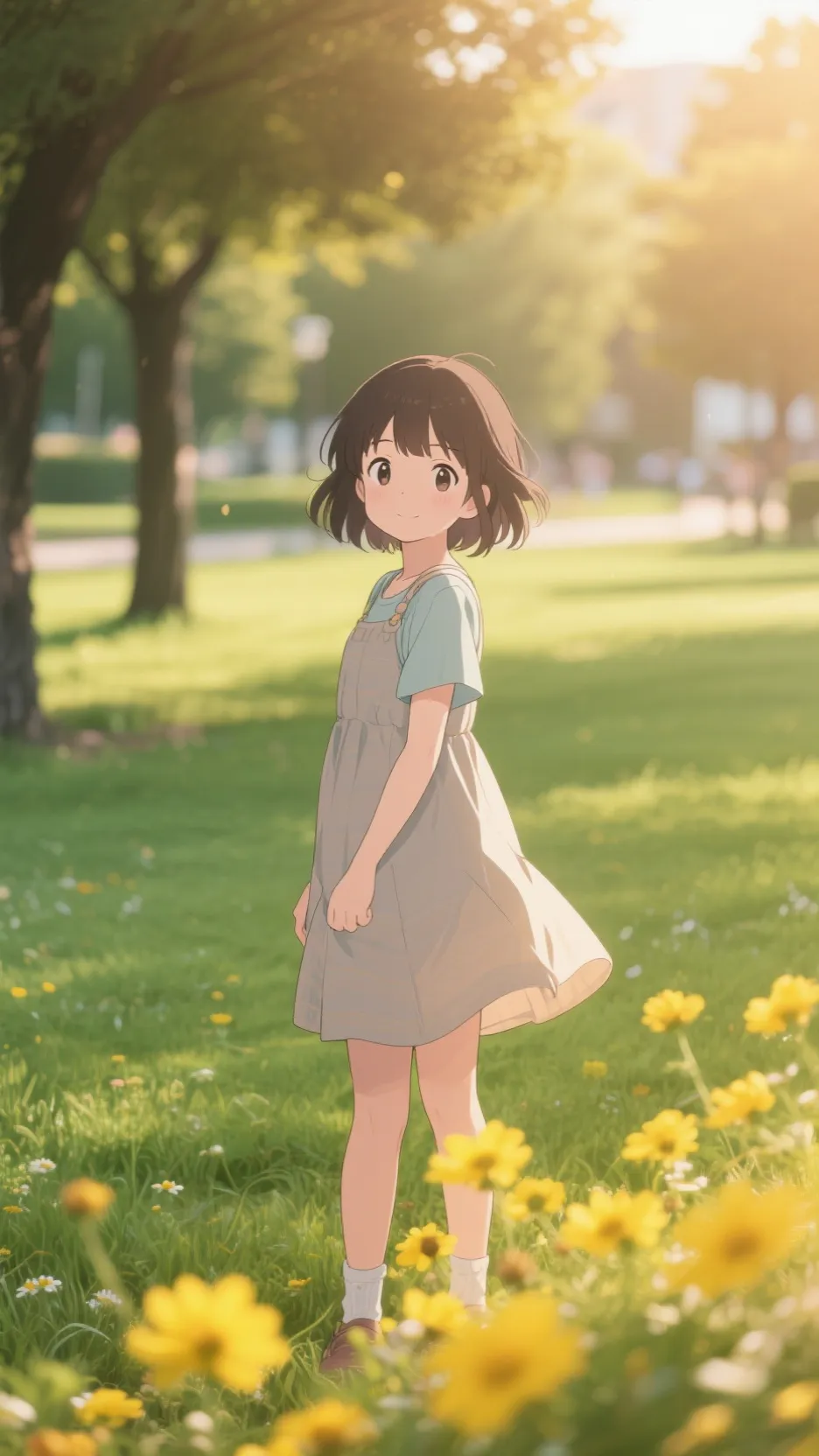 ai character: popular girl background