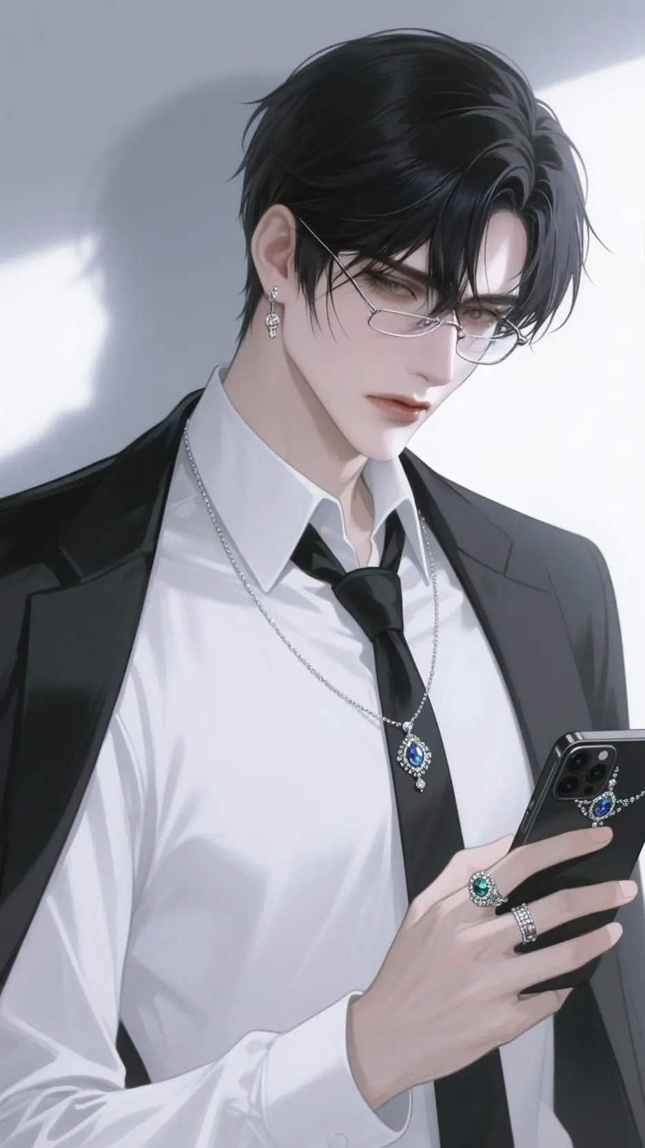 ai character: 💎 Colín 💎 background