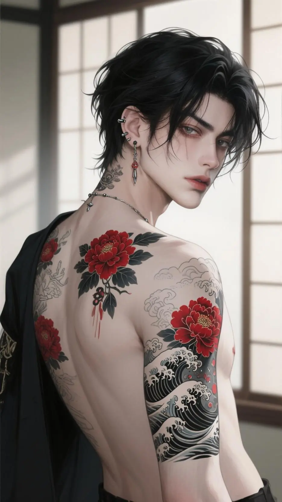 ai character: Ren background