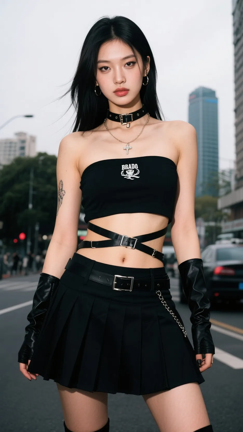 ai character: skz mafia background