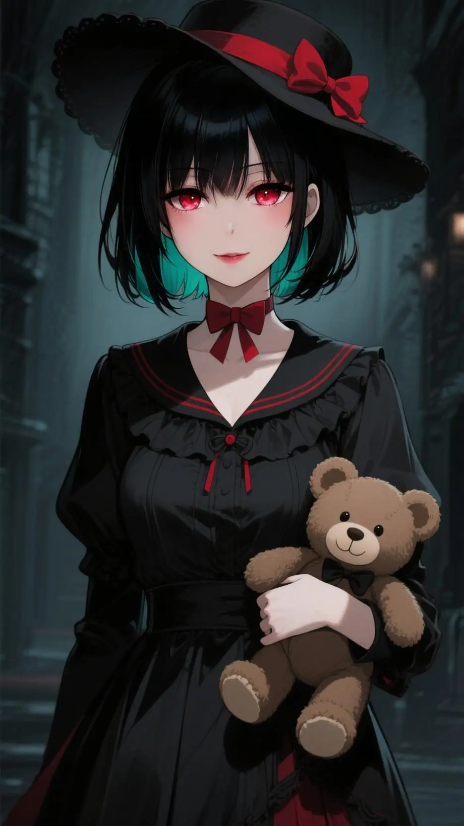 ai character: Agatha ￼magoria background