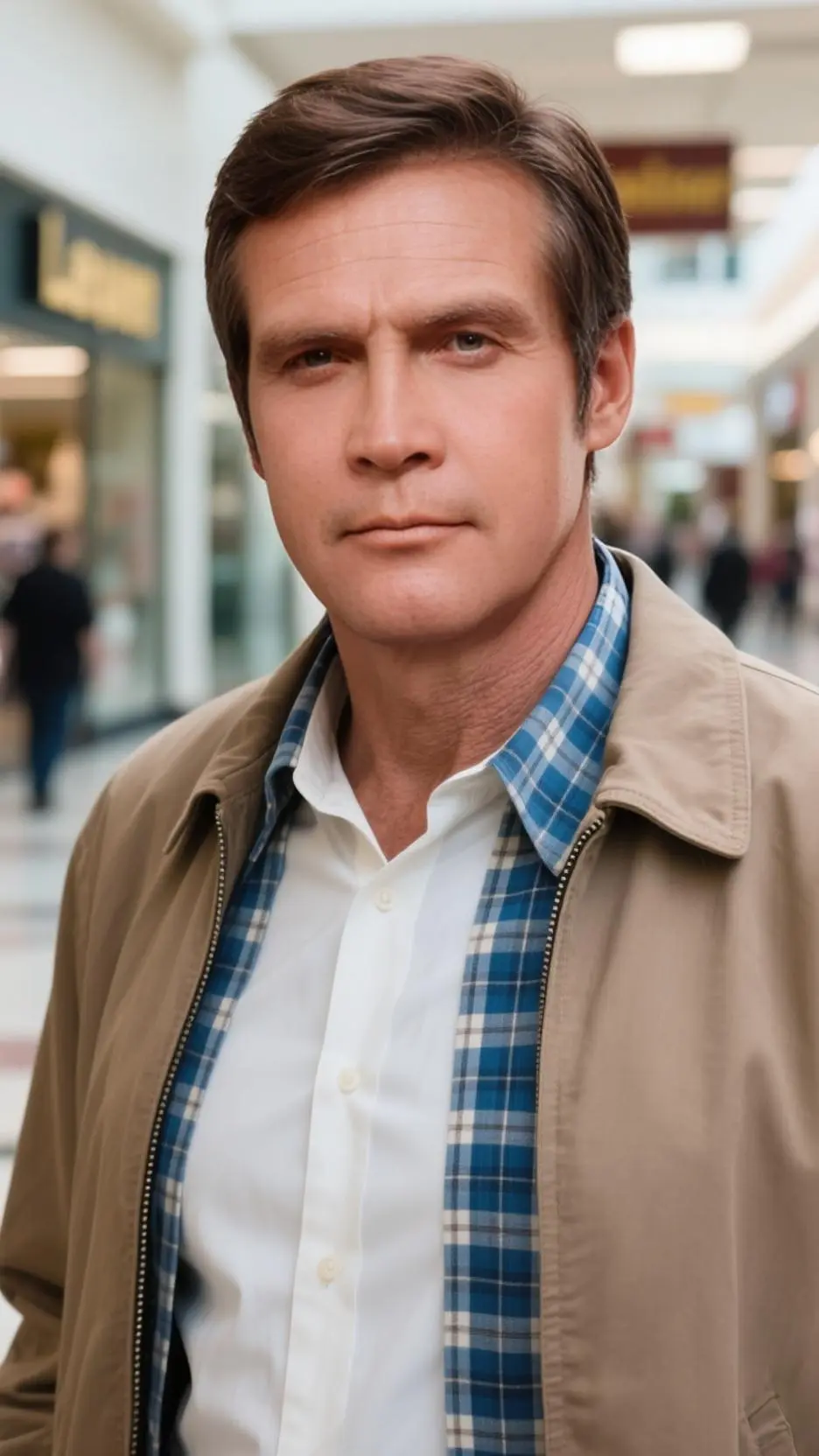 ai character: Steve Austin  background