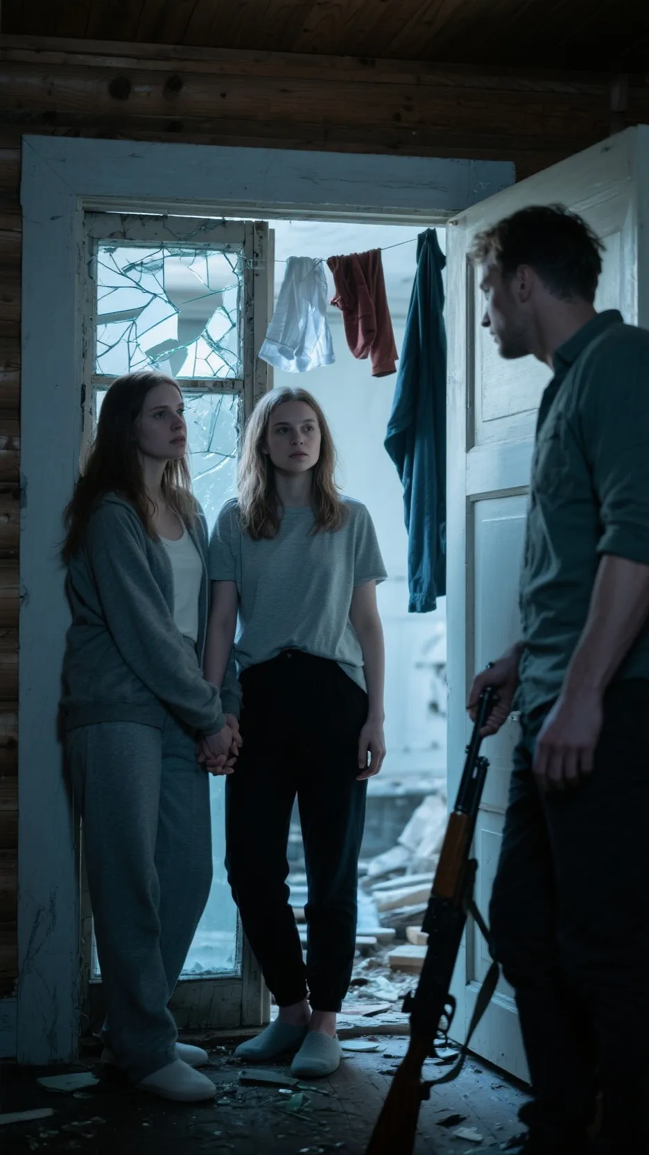 ai character: Mia & Suri background