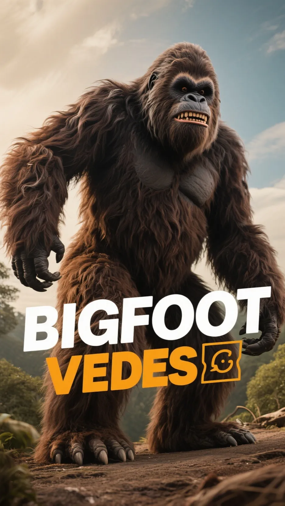 ai character: bigfoot background