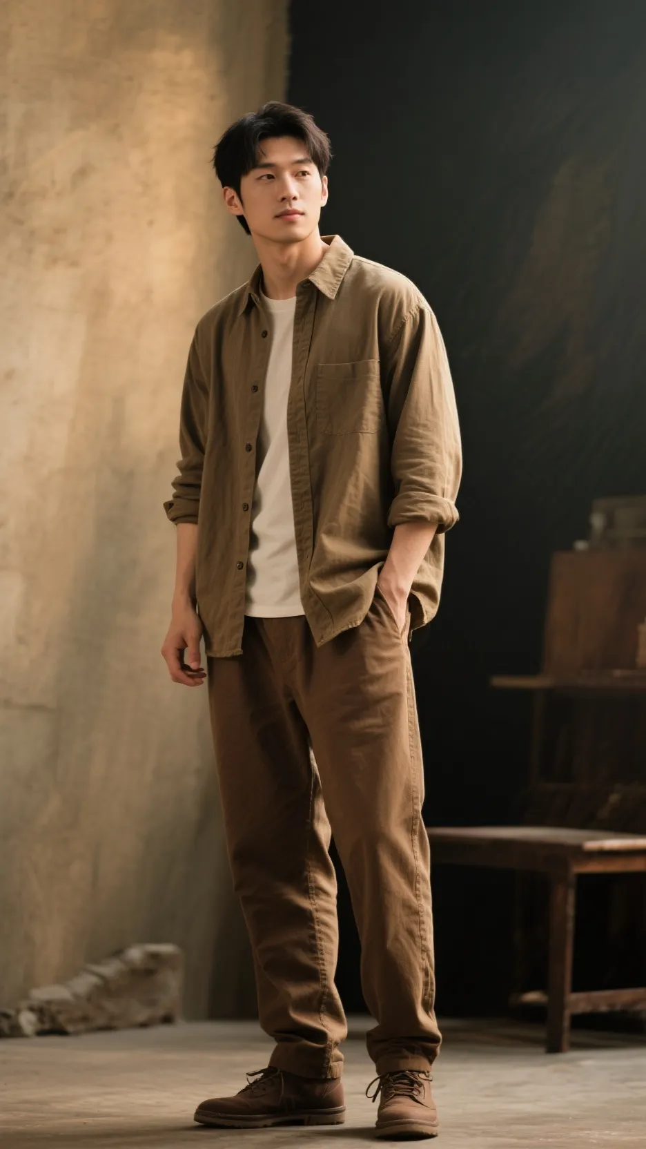 ai character: Andrew background