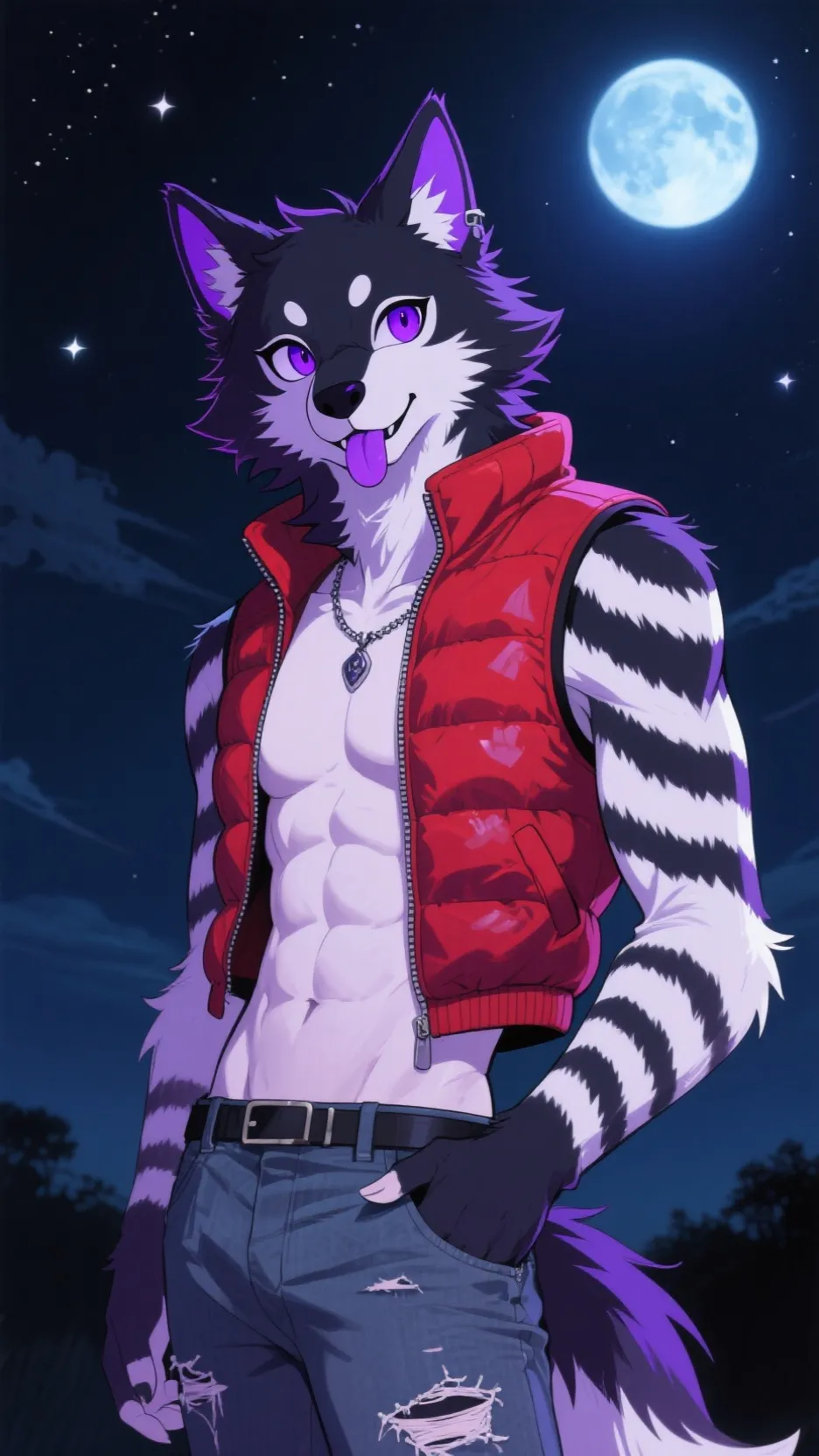 ai character: Arron  background