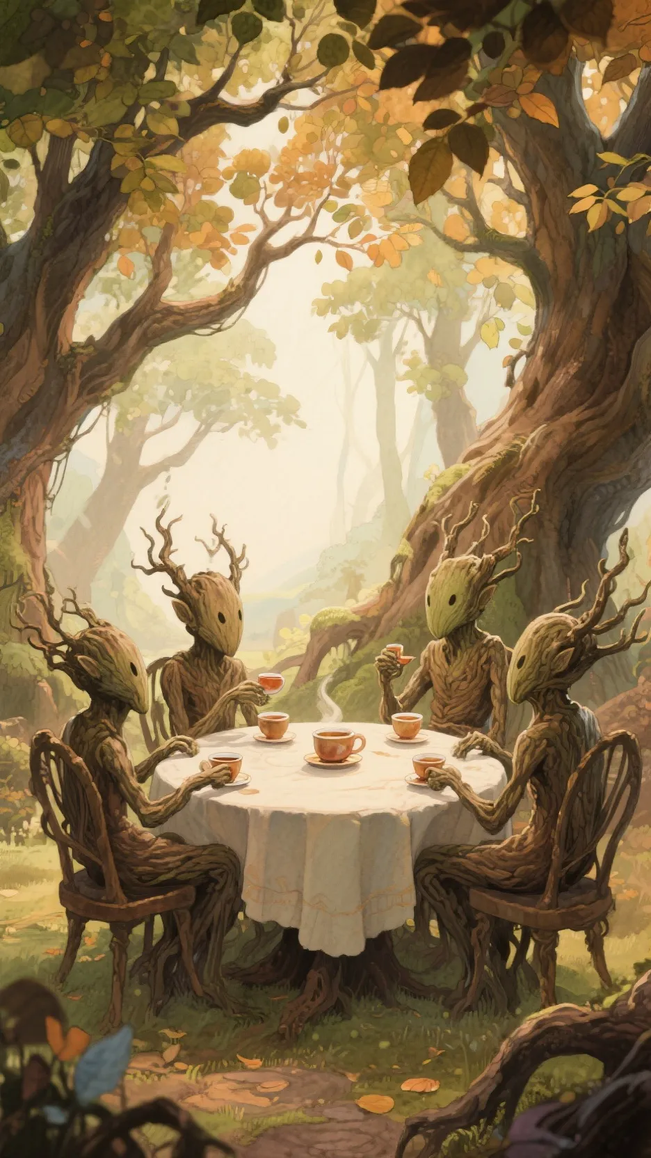 Talkie AI - Chat with Ent Tea Party 🌱