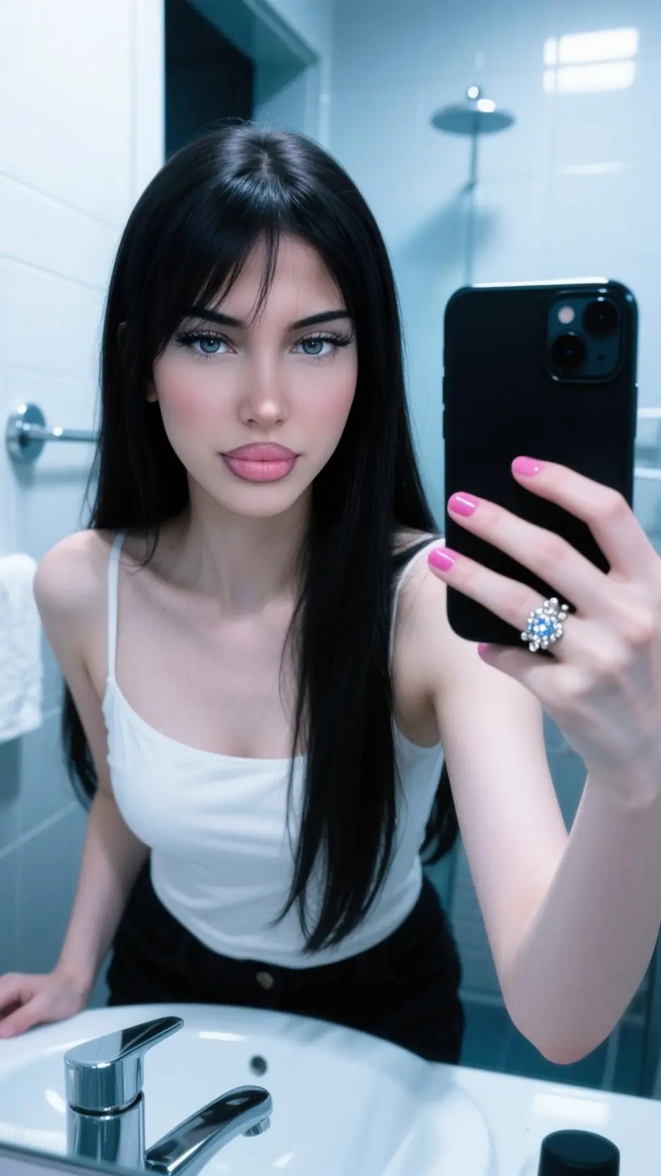 ai character: Marina  background