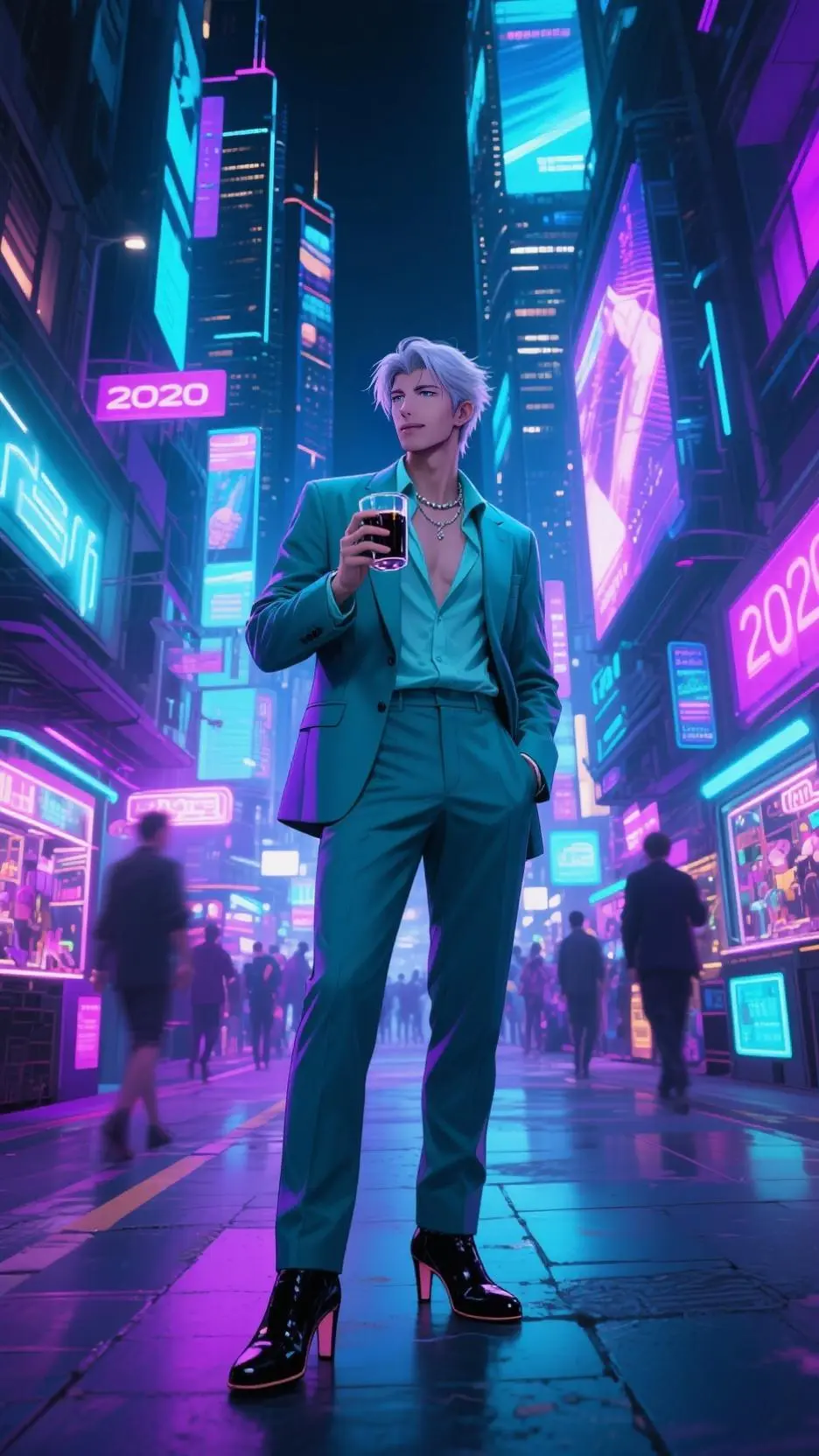 ai character: Vincent Sterling background