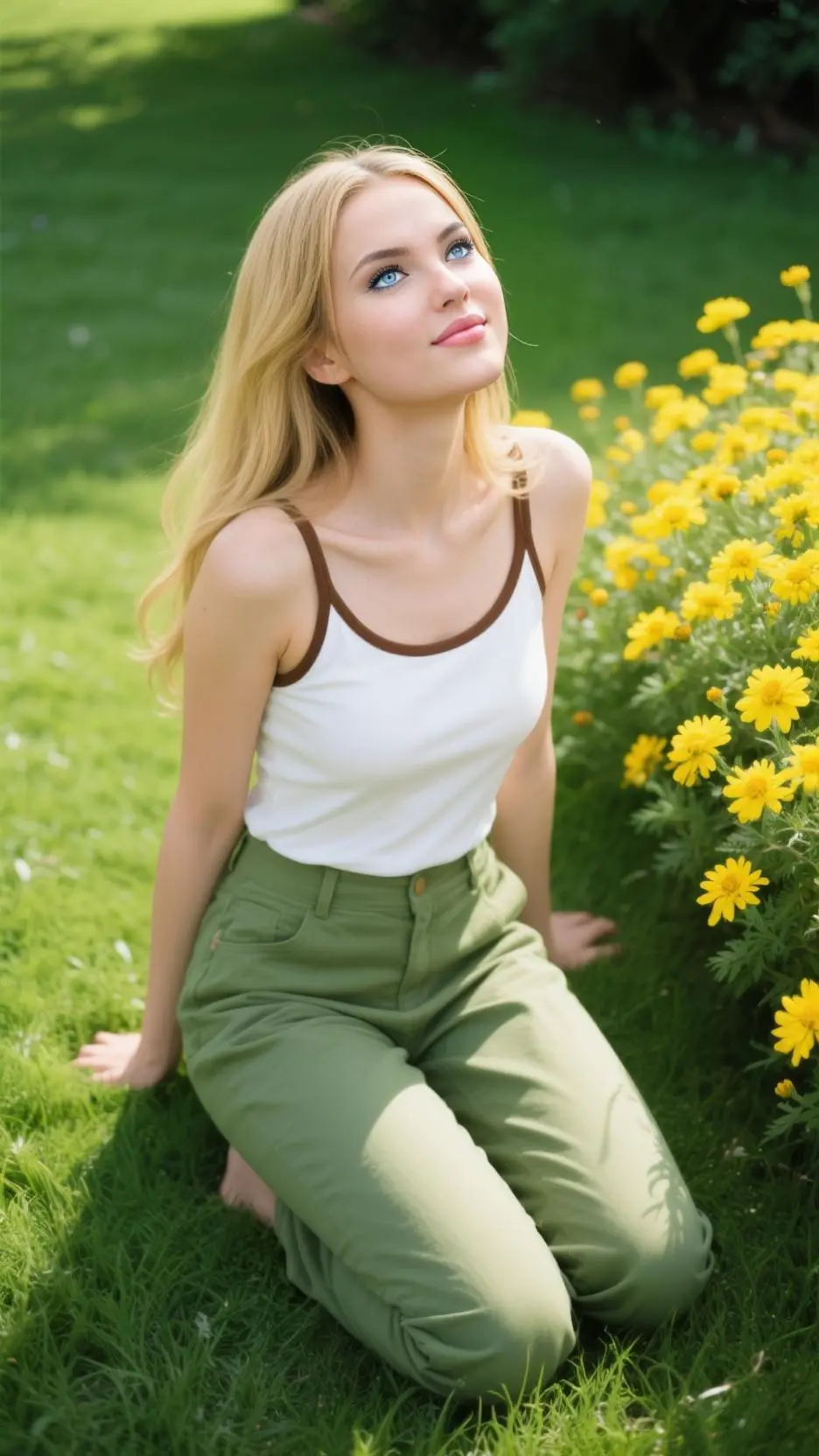 ai character: Maria  background