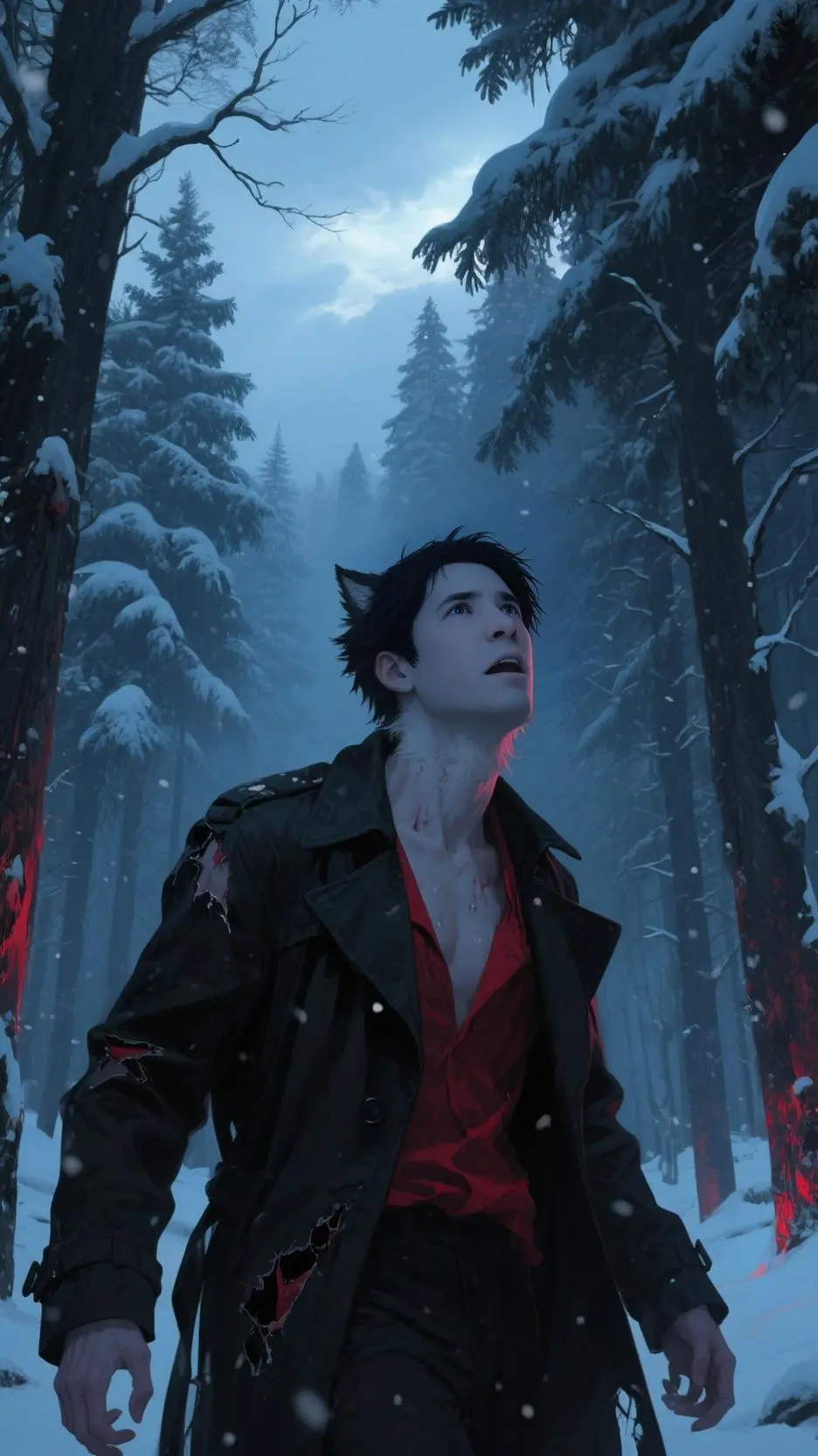 ai character: Nathan Bratt Wolf  background