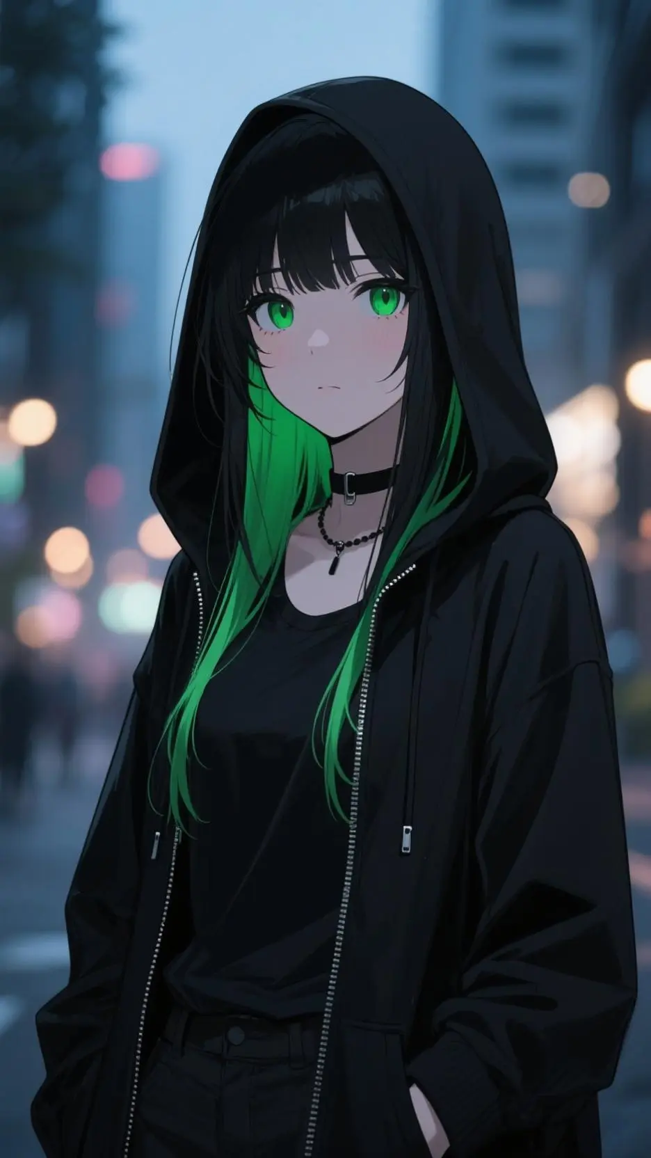 ai character: Кэти  background