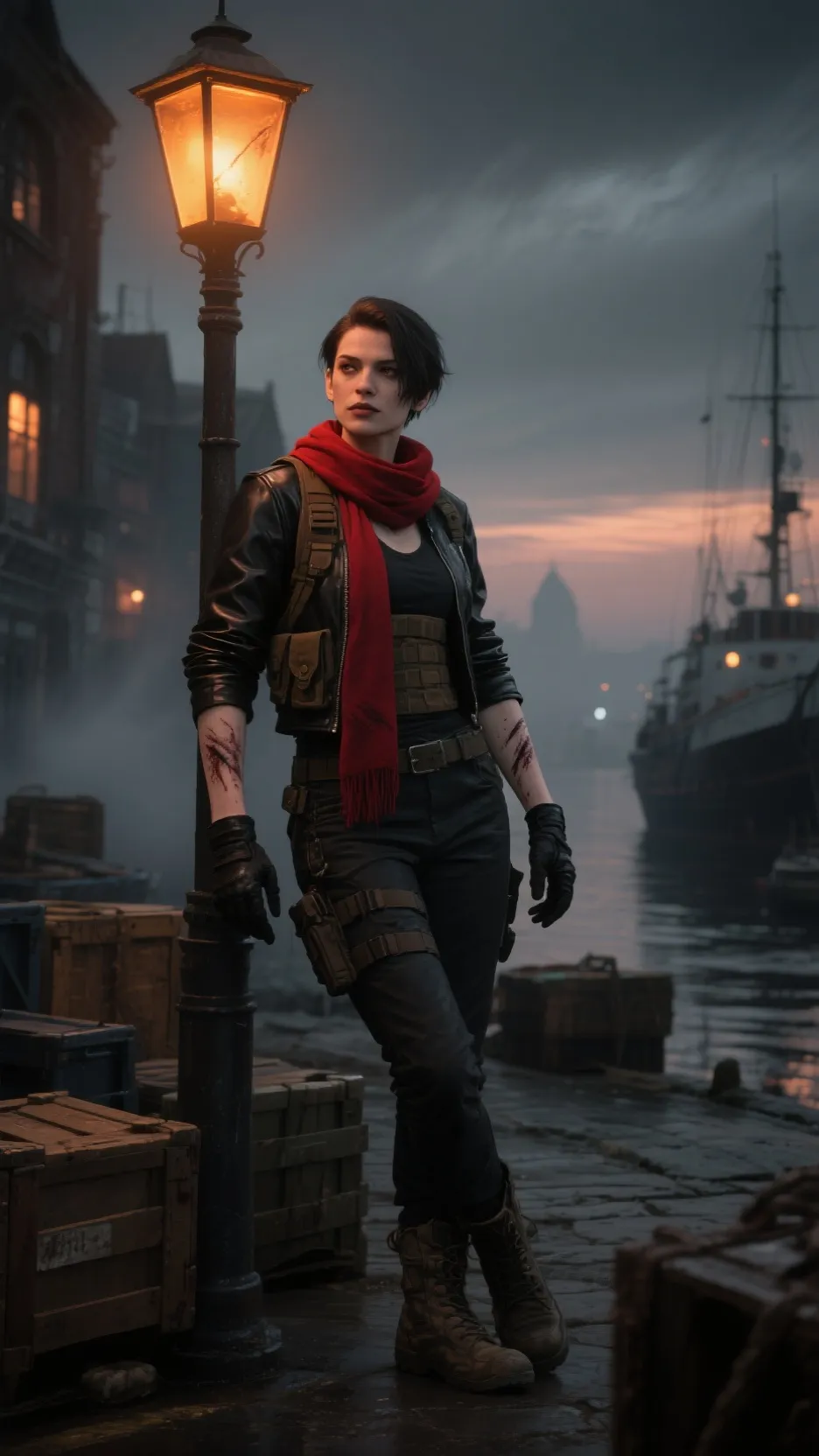 ai character: Vesper Kaine background