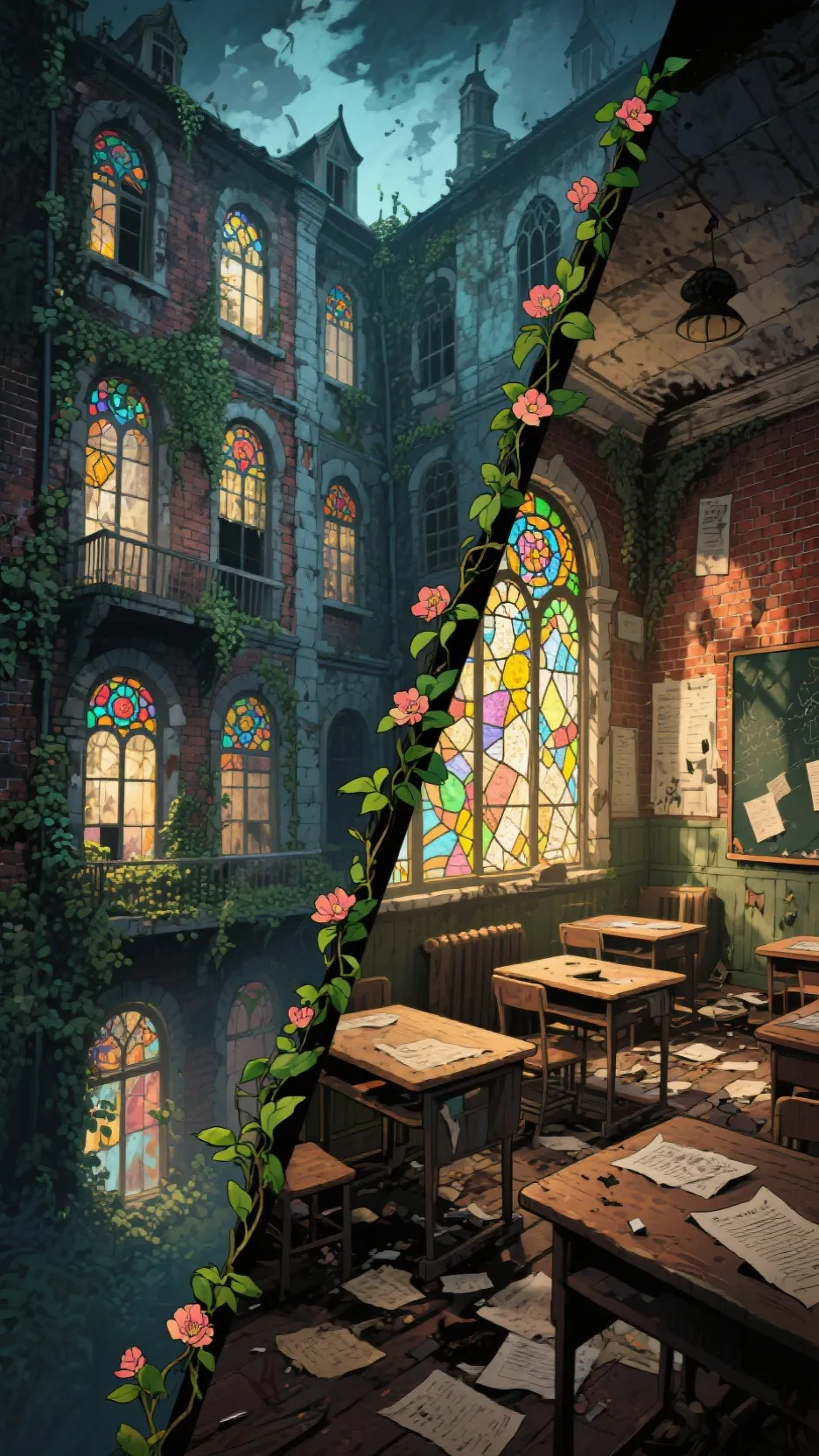 ai character: Hillspires Acad V2 background