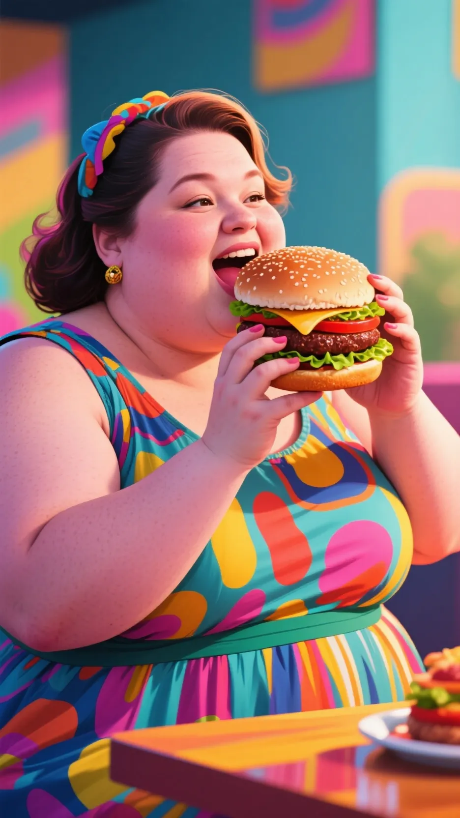 ai character: lily Evans  background