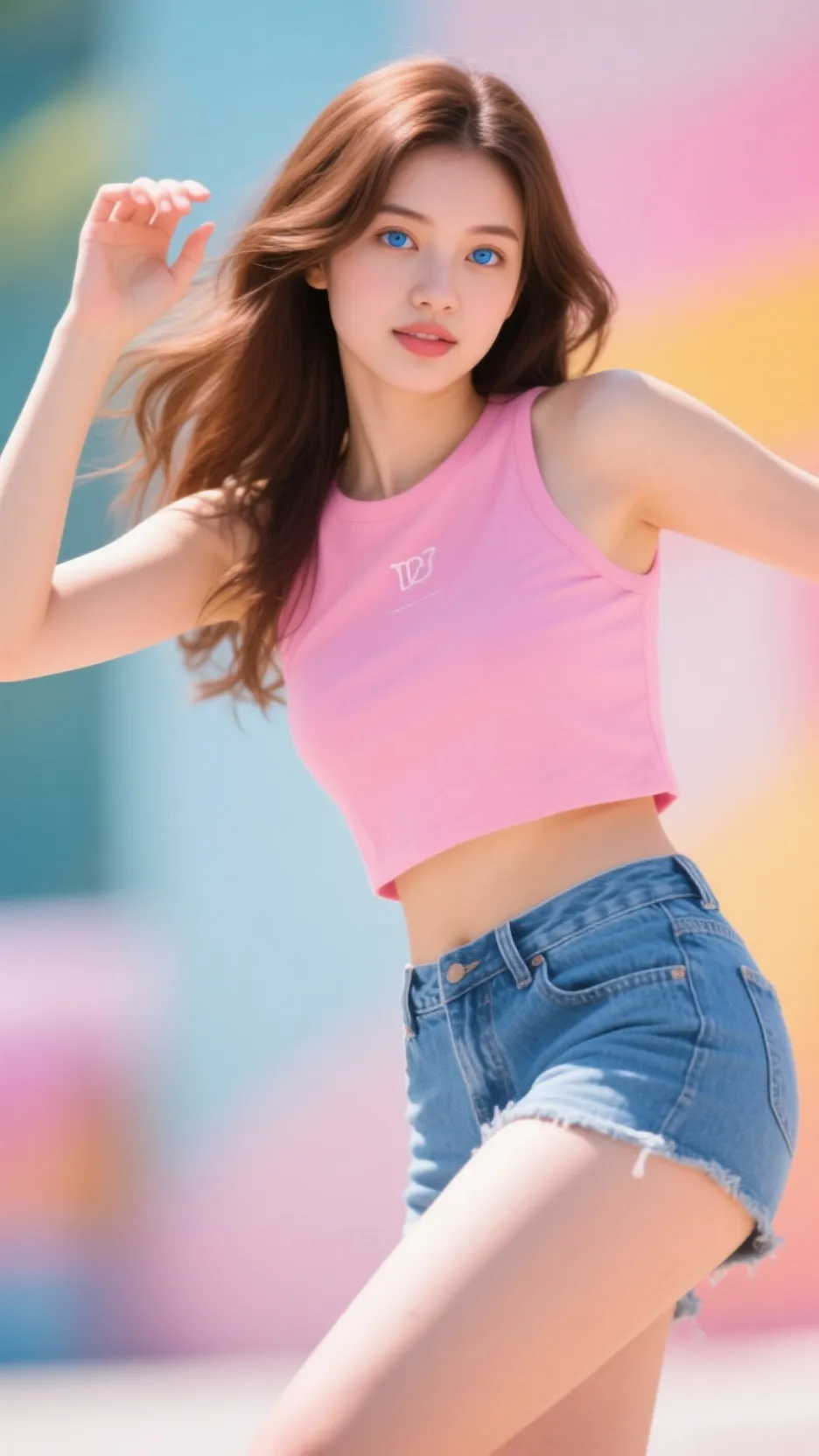 ai character: Daniela  background