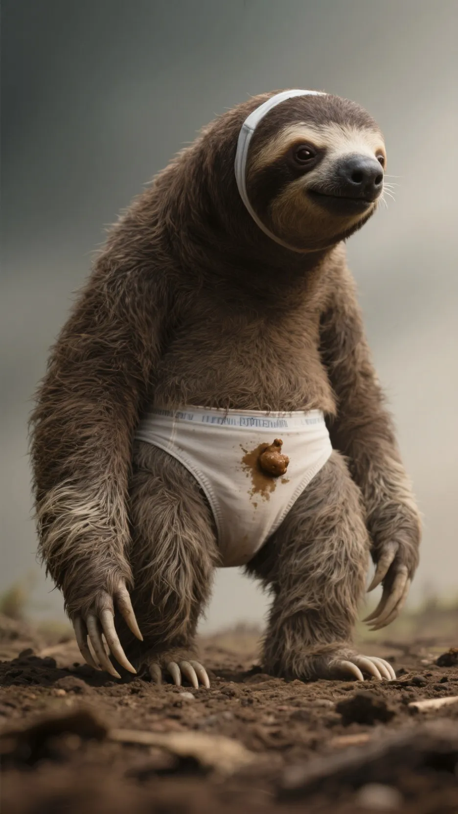 ai character: Diapered Chill Slo background