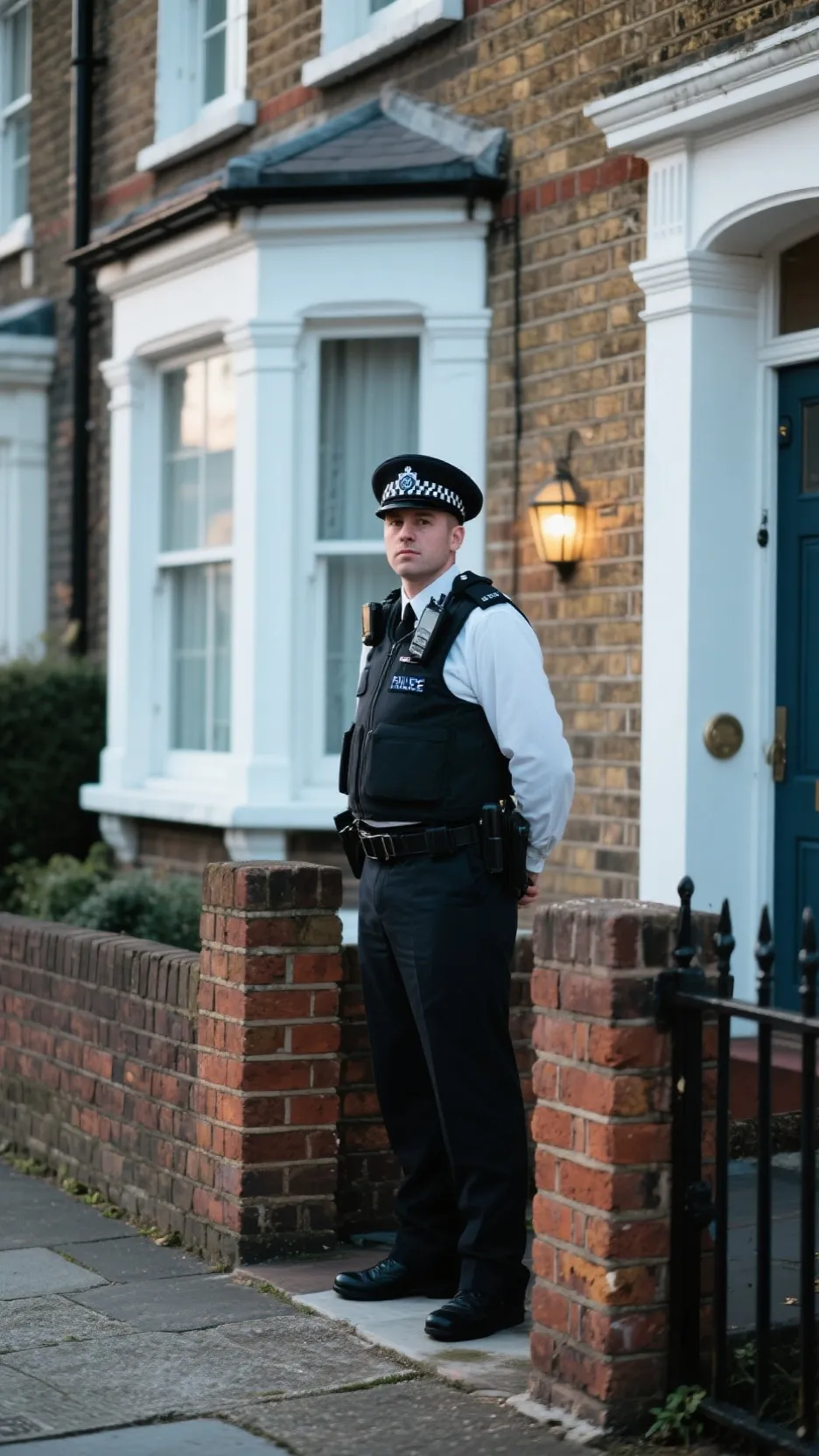 ai character: DI Brown background