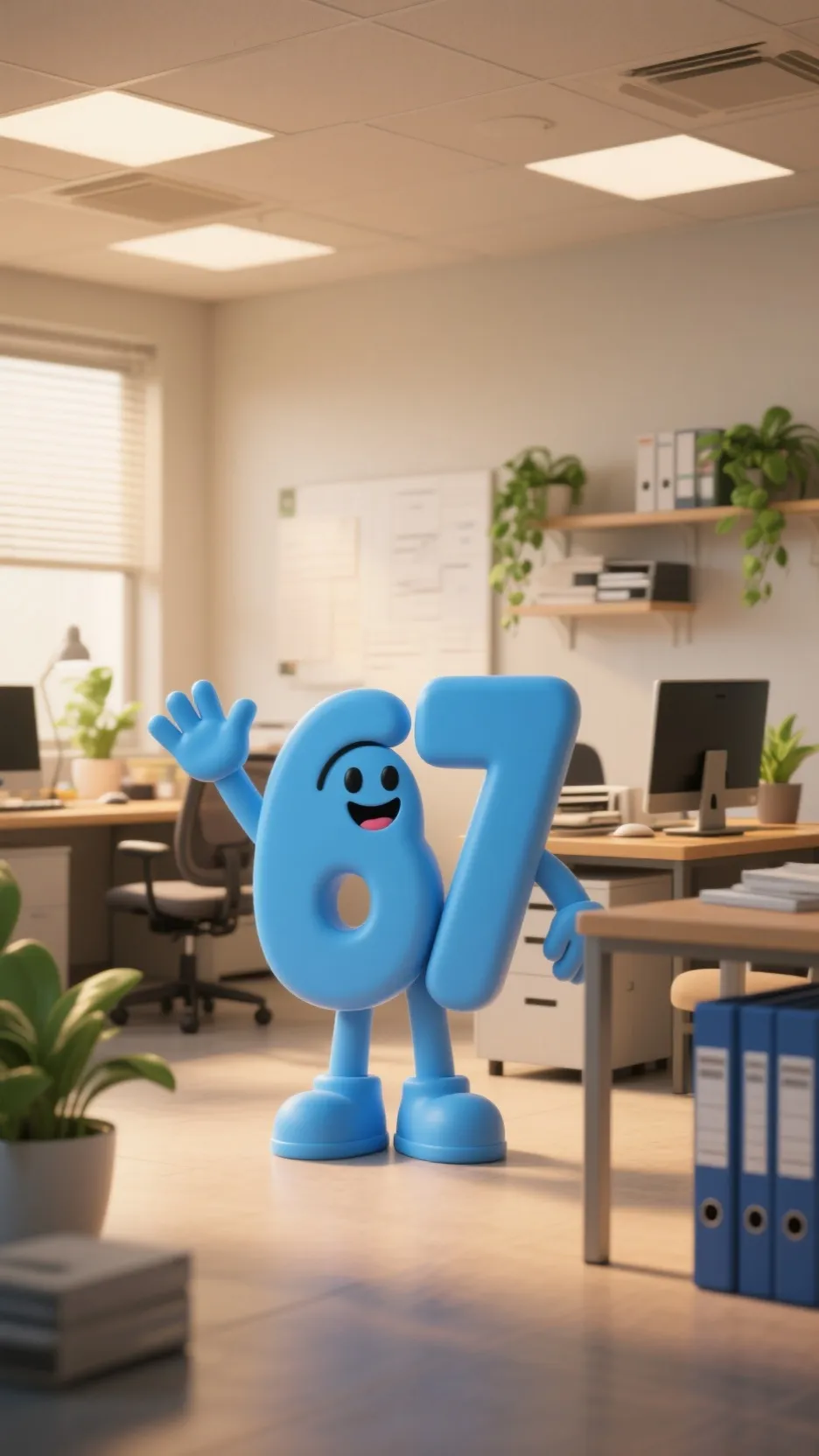 ai character: 67 background