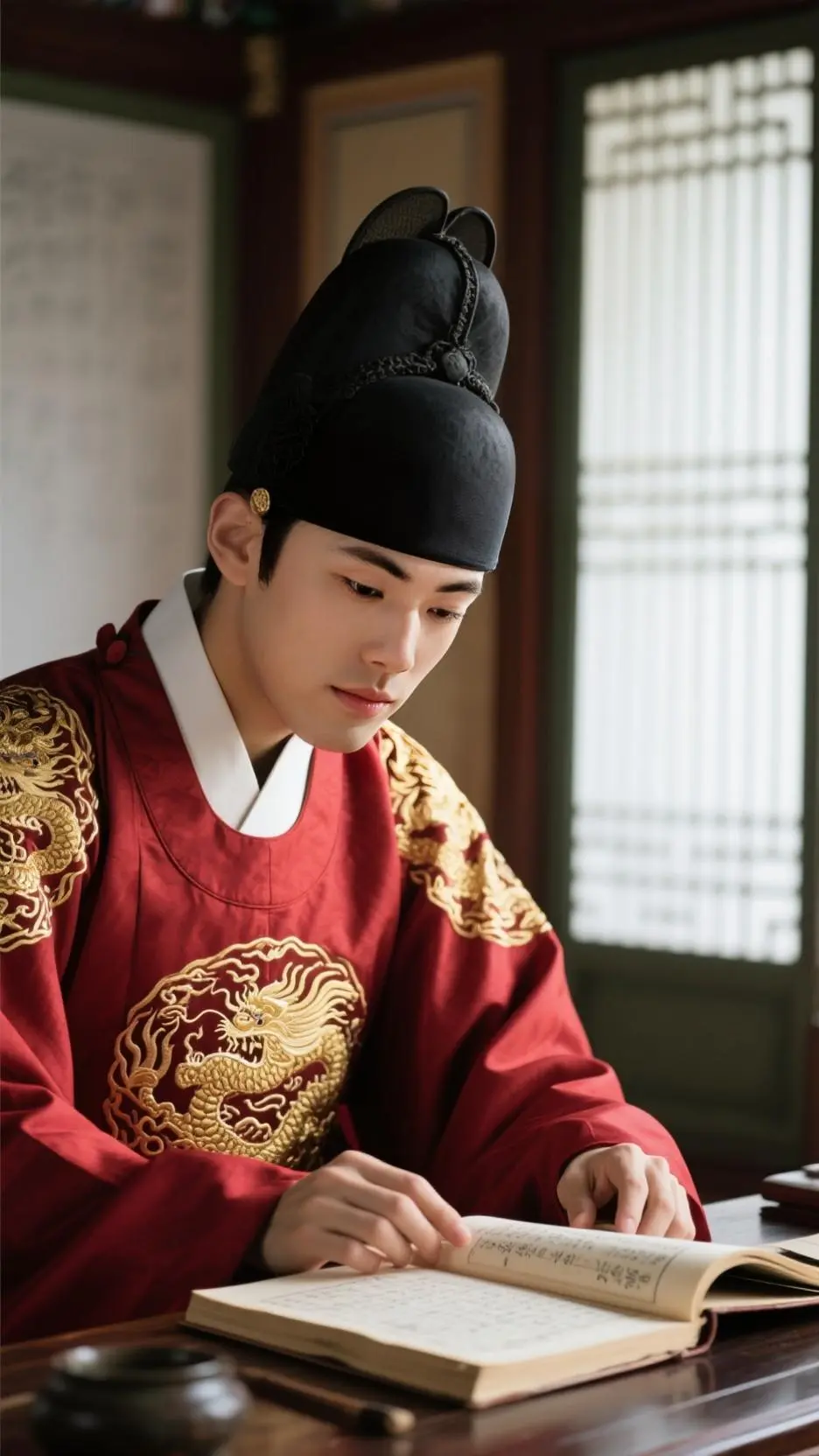 ai character: King Ji jong background