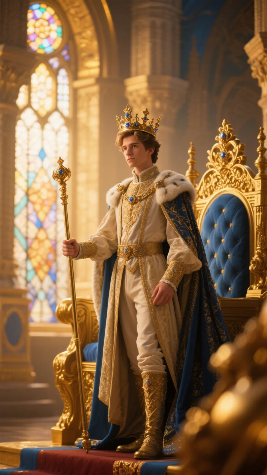 ai character: Alexander  background